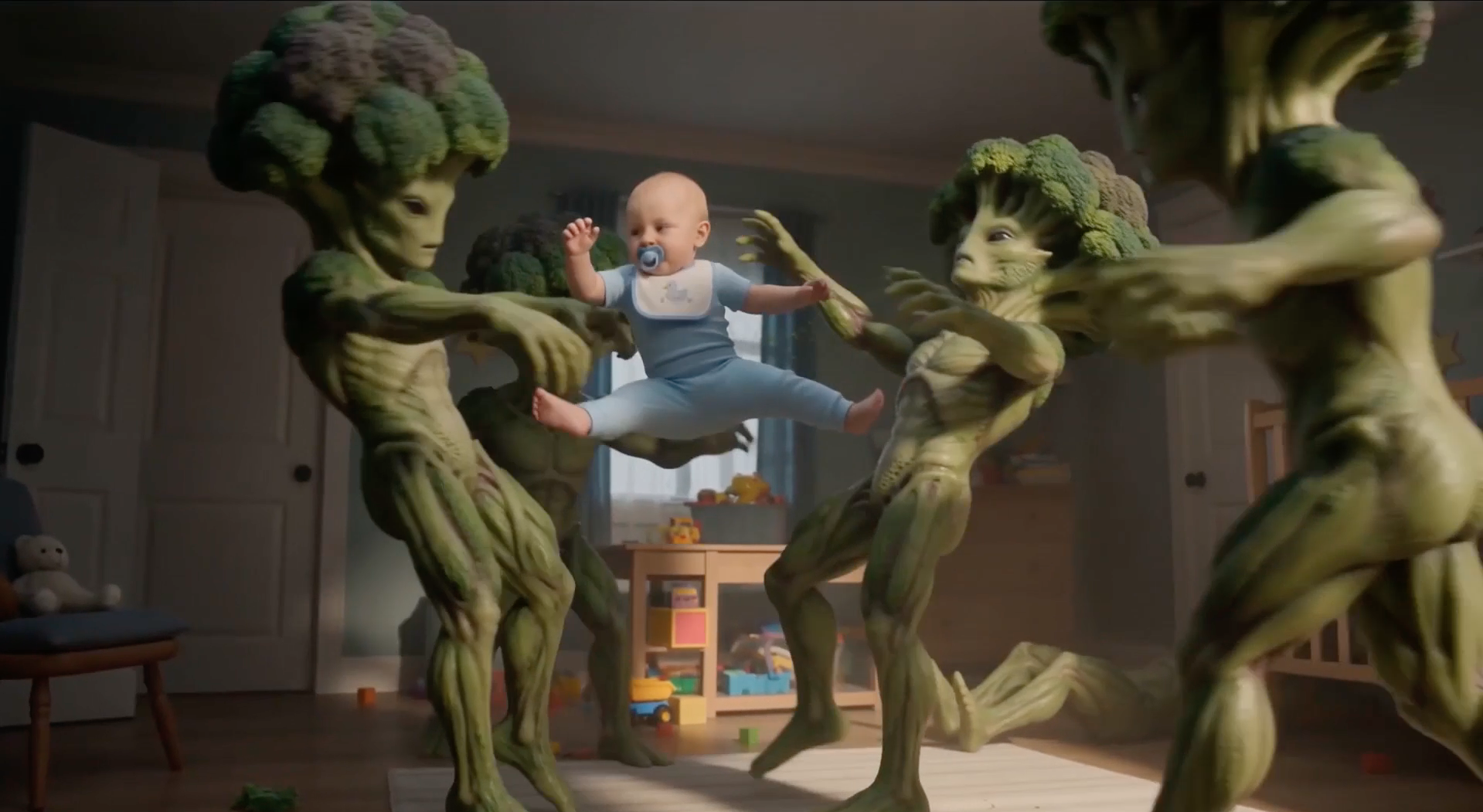 Baby vs Broccoli